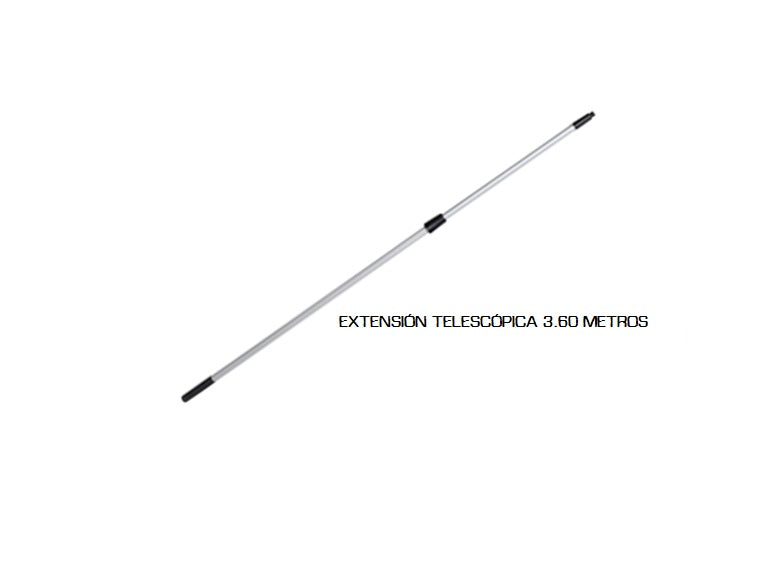 Extensión Telescópica de aluminio 3.60 metros DUST