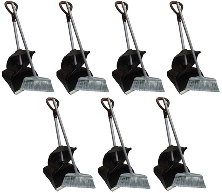 Paquete de 7 recogedores lobby DUST con escoba