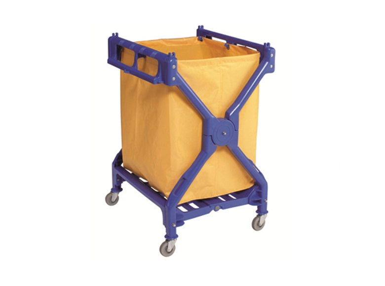Carro plegable de tijera DUST para lavandería.