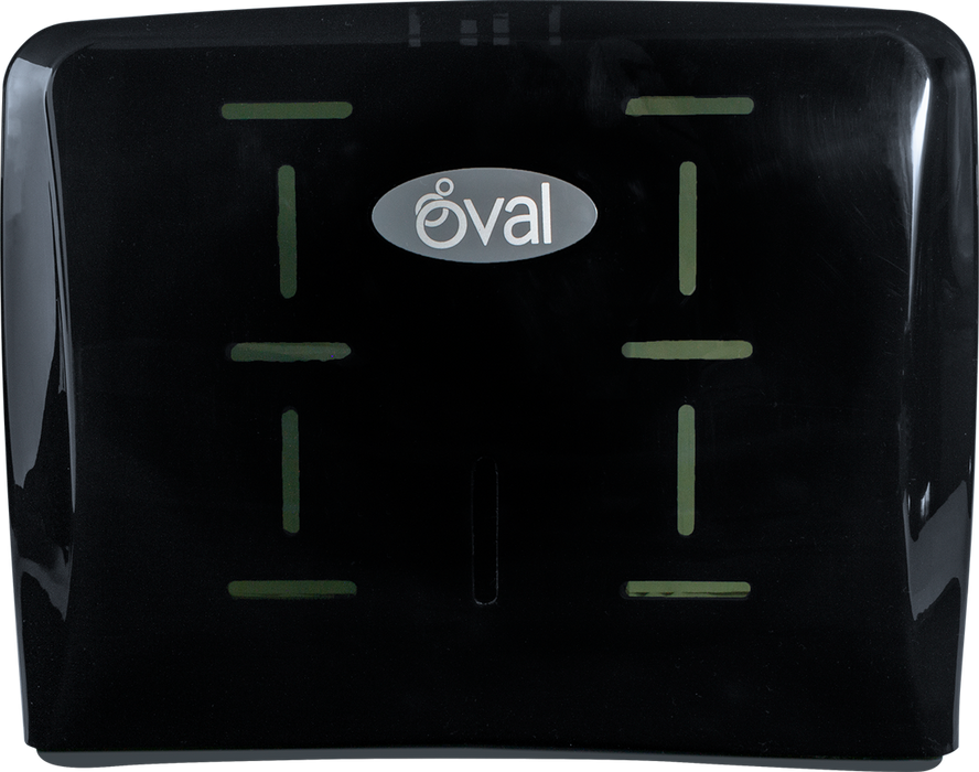 DISPENSADOR DE INTERDOBLADA HUMO. ECO PP, 250 toallas, dos llaves