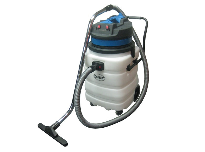 Aspiradora DUST c/accesorios para polvo/agua 90 litros