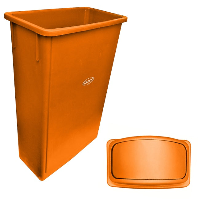 Bote SLIM DUST con tapa balancín de 90 litros
