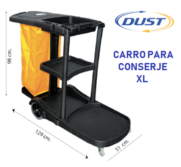 Carro para conserje DUST XL