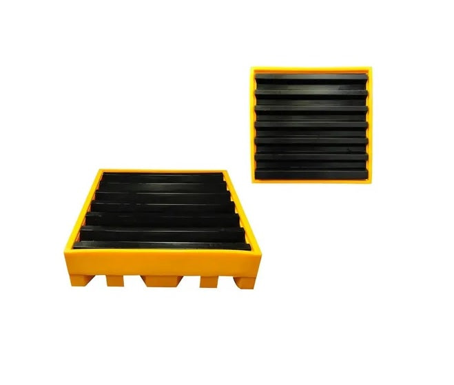 Plataformas DUST con rejillas antiderrames