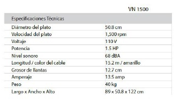 Abrillantadora VIPER Venom VN1500