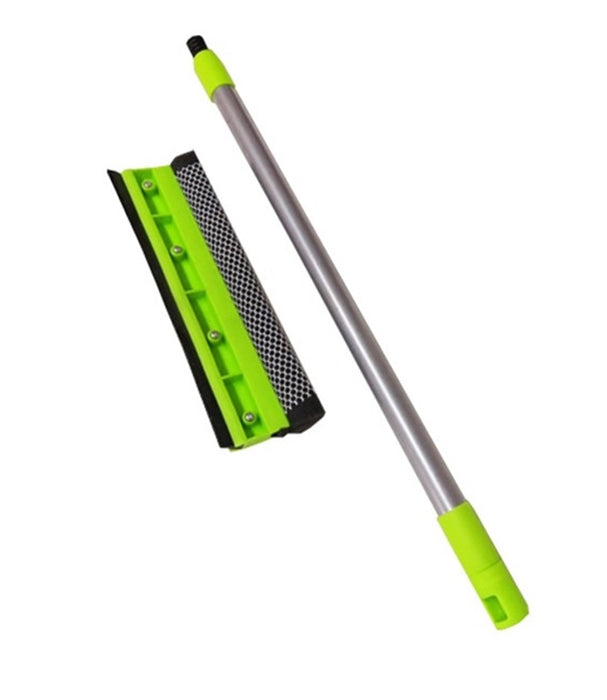 Paquete de 5 jaladores y limpiadores para vidrios DUST con esponja Wipe & Dry