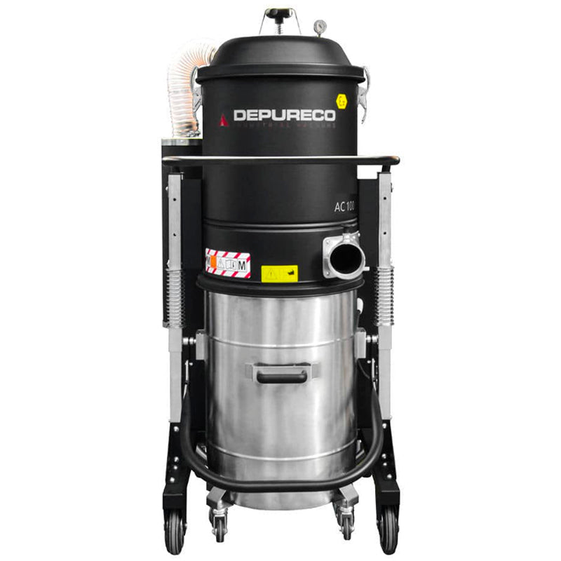 Aspiradora neumática con filtro HEPA 14 DEPURECO AC 65 ATEX — Cointer ...