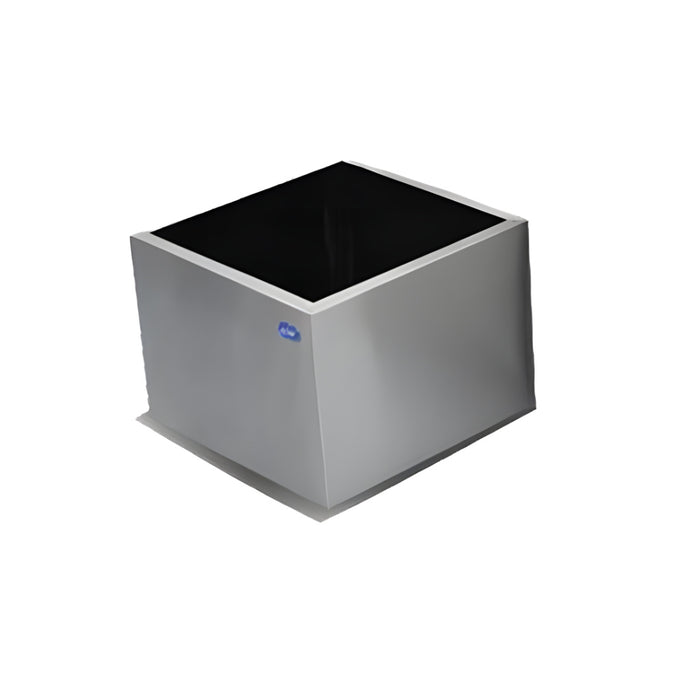 Jardinera Cubo de Acero Inoxidable Termino Pulido Cod. 704011